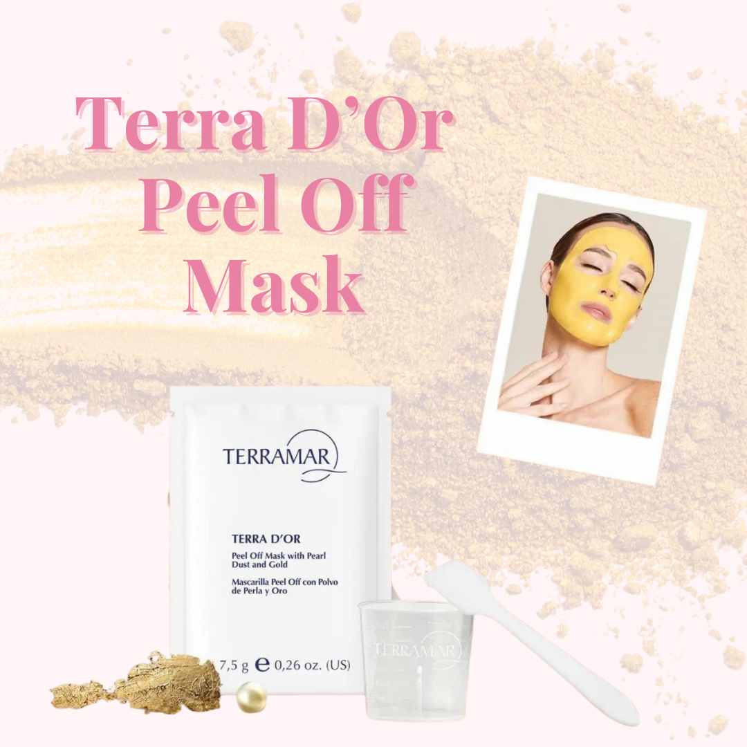 Mascarilla Peel Off con Polvo de Perla y Oro